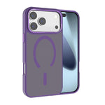 غطاء هاتف Kalebol بإطار عدسة معدني مع MagSafe من PC غير لامع، لهواتف iPhone 17 Pro Max، iPhone 17 Pro، iPhone 17، iPhone Air، iPhone 16 Pro Max