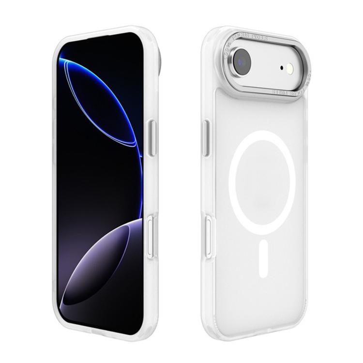 غطاء هاتف Kalebol بإطار عدسة معدني مع MagSafe من PC غير لامع، لهواتف iPhone 17 Pro Max، iPhone 17 Pro، iPhone 17، iPhone Air، iPhone 16 Pro Max
