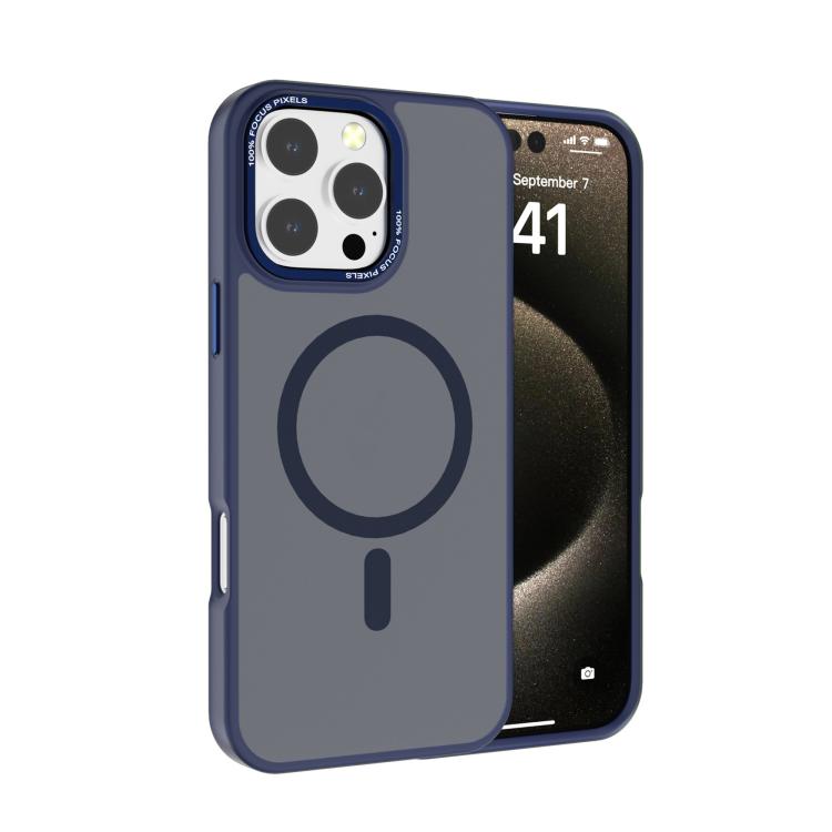 غطاء هاتف Kalebol بإطار عدسة معدني مع MagSafe من PC غير لامع، لهواتف iPhone 17 Pro Max، iPhone 17 Pro، iPhone 17، iPhone Air، iPhone 16 Pro Max