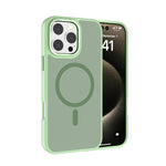 غطاء هاتف Kalebol بإطار عدسة معدني مع MagSafe من PC غير لامع، لهواتف iPhone 17 Pro Max، iPhone 17 Pro، iPhone 17، iPhone Air، iPhone 16 Pro Max
