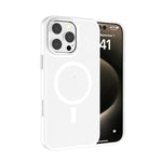 غطاء هاتف Kalebol بإطار عدسة معدني مع MagSafe من PC غير لامع، لهواتف iPhone 16 Pro، iPhone 16 Plus، iPhone 16، iPhone 15 Pro Max، iPhone 15 Pro