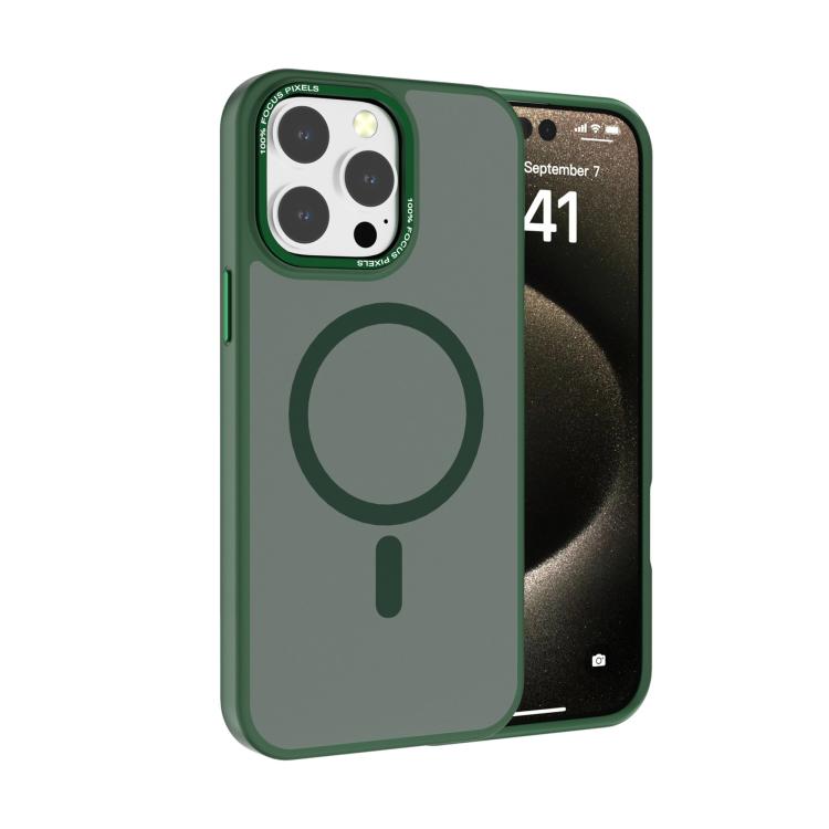 غطاء هاتف Kalebol بإطار عدسة معدني مع MagSafe من PC غير لامع، لهواتف iPhone 14 Pro Max، iPhone 13 Pro Max، iPhone 13 Pro، iPhone 13