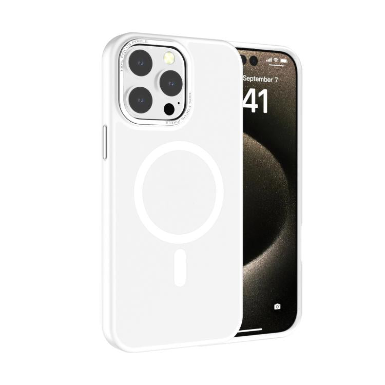 غطاء هاتف Kalebol بإطار عدسة معدني مع MagSafe من PC غير لامع، لهواتف iPhone 14 Pro Max، iPhone 13 Pro Max، iPhone 13 Pro، iPhone 13