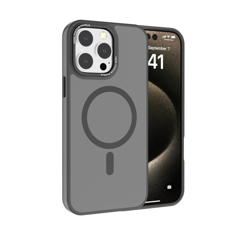 غطاء هاتف Kalebol بإطار عدسة معدني مع MagSafe من PC غير لامع، لهواتف iPhone 14 Pro Max، iPhone 13 Pro Max، iPhone 13 Pro، iPhone 13