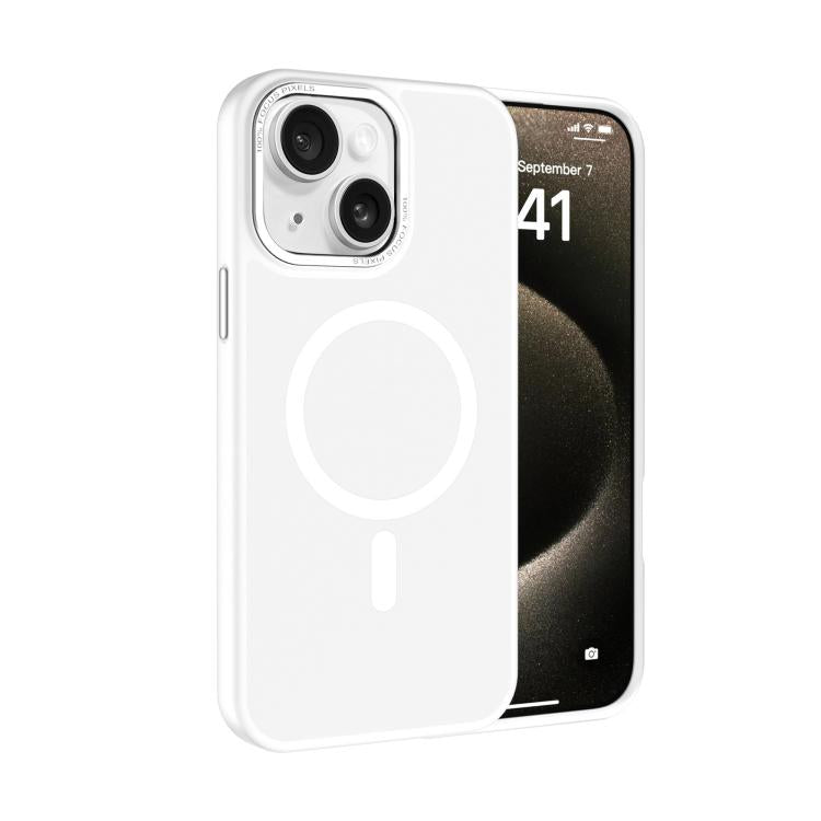 غطاء هاتف Kalebol بإطار عدسة معدني مع MagSafe من PC غير لامع، لهواتف iPhone 14 Pro Max، iPhone 13 Pro Max، iPhone 13 Pro، iPhone 13