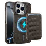 Carbon Fiber MagSafe Magnetic Card Holder Phone Case, For iPhone 17 Pro Max, For iPhone 17 Pro, For iPhone 17, For iPhone Air, For iPhone 16 Pro Max, iPhone 16 Pro, For iPhone 16 Plus, For iPhone 16, For iPhone 15 Pro Max