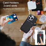Carbon Fiber MagSafe Magnetic Card Holder Phone Case, For iPhone 13, For iPhone 12, For iPhone 12 Pro Max, For iPhone 12 Pro