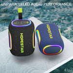 مكبر صوت بلوتوث محمول خارجي مقاوم للماء بقوة 65 واط HOPESTAR H58، H58