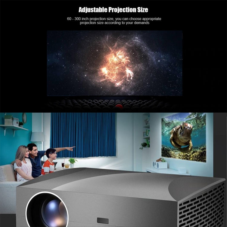 بروجيكتور ذكي محمول VIVIBRIGHT F30UP بدقة 1920x1080 وسطوع 4200 لومن للمسرح المنزلي، نسخة أندرويد، نسخة أندرويد