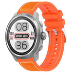 xDfind Hybrid Nylon Braid Silicone Watch Band, 20mm For COROS Pace 2 / Apex 2 42mm