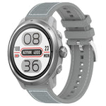 xDfind Hybrid Nylon Braid Silicone Watch Band, 20mm For COROS Pace 2 / Apex 2 42mm