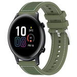 xDfind Hybrid Nylon Braid Silicone Watch Band, 20mm For Honor Watch SE / MagicWatch 2 42mm