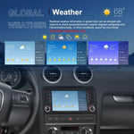 For Audi A3 8P 2003-2012 Android 15 7 inch Smart Central Control Car GPS Navigator Car MP5 Player, Standard+AHD+Microphone, Standard