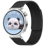 xDfind Flat Head Litchi Texture Magnetic Silicone Watch Band, 14mm, 18mm, 20mm, 22mm