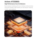 HD X2 Mini ساعة ذكية بشاشة AMOLED بحجم 1.32 بوصة مقاومة للماء بمعيار IP68 تدعم مكالمات البلوتوث