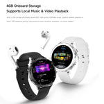 HD X2 Mini ساعة ذكية بشاشة AMOLED بحجم 1.32 بوصة مقاومة للماء بمعيار IP68 تدعم مكالمات البلوتوث