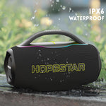 مكبر صوت بلوتوث محمول مقاوم للماء HOPESTAR H87 بقوة 70 واط، يدعم مدخل 3.5 مم