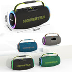 مكبر صوت بلوتوث محمول مقاوم للماء HOPESTAR H88 بقوة 70 واط، يدعم TF / AUX / USB / TWS