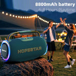 مكبر صوت بلوتوث محمول مقاوم للماء HOPESTAR H88 بقوة 70 واط، يدعم TF / AUX / USB / TWS