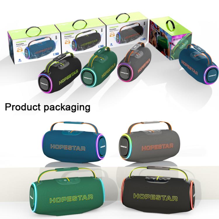 مكبر صوت بلوتوث محمول مقاوم للماء HOPESTAR H88 بقوة 70 واط، يدعم TF / AUX / USB / TWS