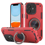 حافظة هاتف بمغناطيس دوار ميكانيكي ثلاثي النواة بزاوية 360 درجة، لهواتف iPhone 12، iPhone 12 Pro، iPhone 11