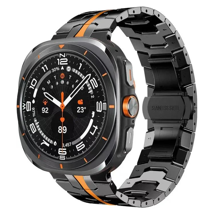 سوار ساعة بمشبك فراشة من سبيكة التيتانيوم، لساعات Samsung Galaxy Watch8 / Watch8 Classic