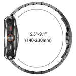 سوار ساعة بمشبك فراشة من سبيكة التيتانيوم، لساعات Samsung Galaxy Watch8 / Watch8 Classic