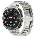 سوار ساعة بمشبك فراشة من سبيكة التيتانيوم، لساعات Samsung Galaxy Watch8 / Watch8 Classic