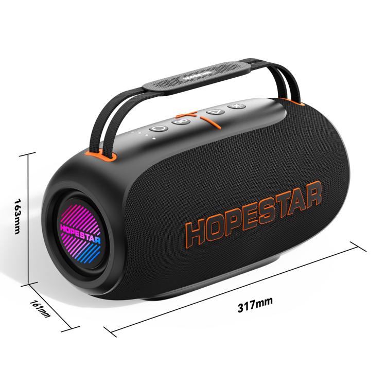 مكبر صوت بلوتوث محمول مقاوم للماء IPX5 HOPESTAR H70 بقوة 80 واط، H70