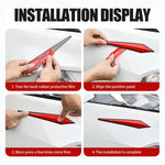 Car Door Anti-collision PVC Strip, Size: 23.5x3.5cm, Size: 23.5x3.5cm