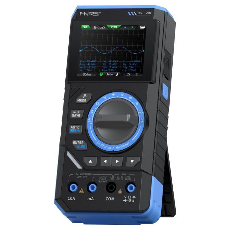 جهاز قياس متعدد رقمي FNIRSI DST201 3 في 1 مع راسم إشارة