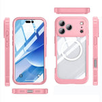 غطاء هاتف مقاوم للماء مع MagSafe من Life، لهواتف iPhone 17 Pro Max، iPhone 17 Pro