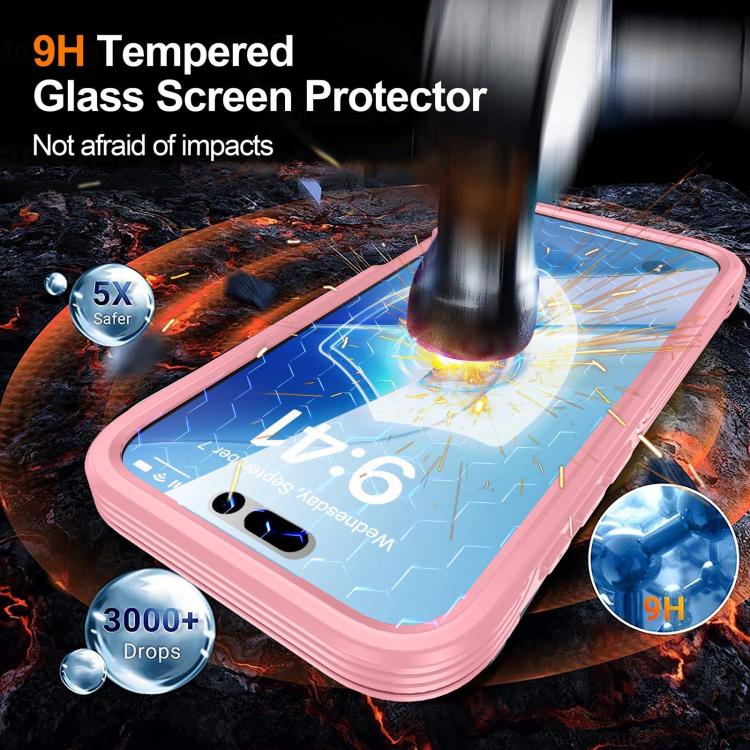 غطاء هاتف مقاوم للماء مع MagSafe من Life، لهواتف iPhone 17 Pro Max، iPhone 17 Pro