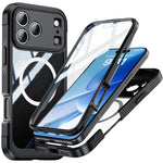 غطاء هاتف مقاوم للماء مع MagSafe من Life، لهواتف iPhone 17 Pro Max، iPhone 17 Pro