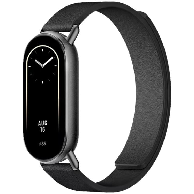 xDfind Litchi Texture Magnetic Silicone Watch Band, For Xiaomi Band 10 Pro/9 Pro/Redmi Watch 6/5/4, For Xiaomi Smart Bnad 10 / 9 / 8, For Redmi Watch 3 Active/Watch 3 Lite, For Redmi Watch 3
