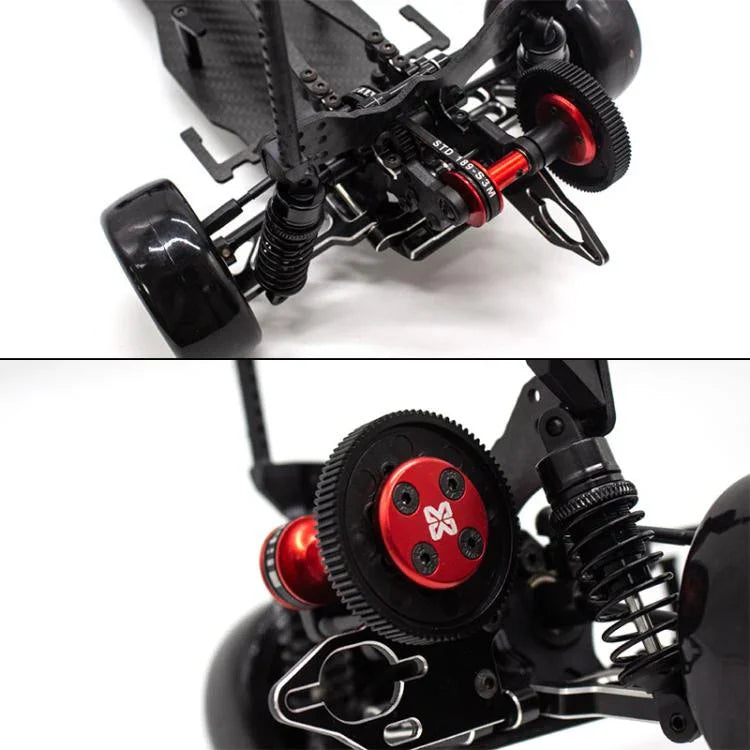 إطار سيارة تحكم عن بعد انزلاقية بدفع رباعي خلفي PMM Racing D5S 1:10