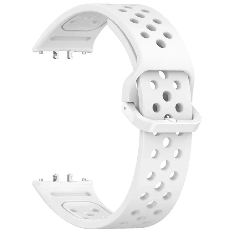xDfind Colorful Buckle Solid Color Breathable Silicone Watch Band, For Samsung Galaxy Fit3