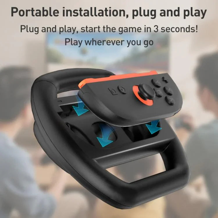 عجلة قيادة بسيطة لجهاز نينتندو سويتش 2 Joy-Con زوج واحد iPlay HBS-2813
