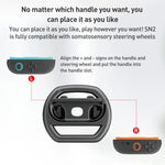عجلة قيادة بسيطة لجهاز نينتندو سويتش 2 Joy-Con زوج واحد iPlay HBS-2813
