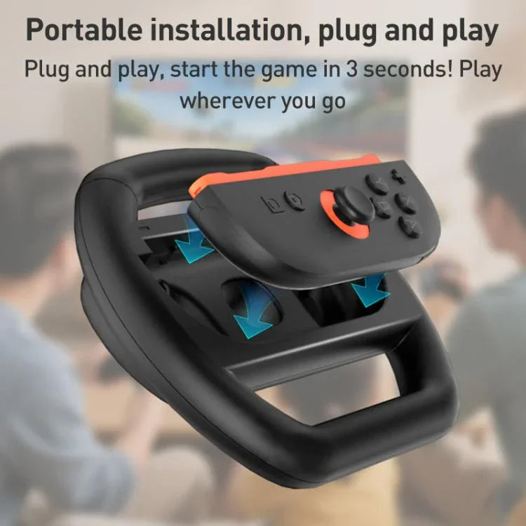 عجلة قيادة بسيطة 4 قطع لجهاز نينتندو سويتش 2 Joy-Con iPlay HBS-2813-C