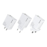 شاحن سريع WK WP-U64 45 واط Kinkong Flash Charge USB + Type-C، قابس الاتحاد الأوروبي، قابس المملكة المتحدة، قابس الولايات المتحدة