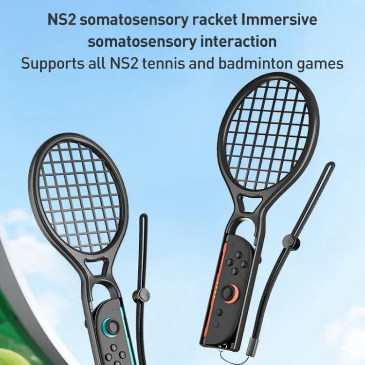 For Nintendo Switch 2 Joy-Con 1pair iPlay HBS-2839 Left and Right Handle Tennis Rackets