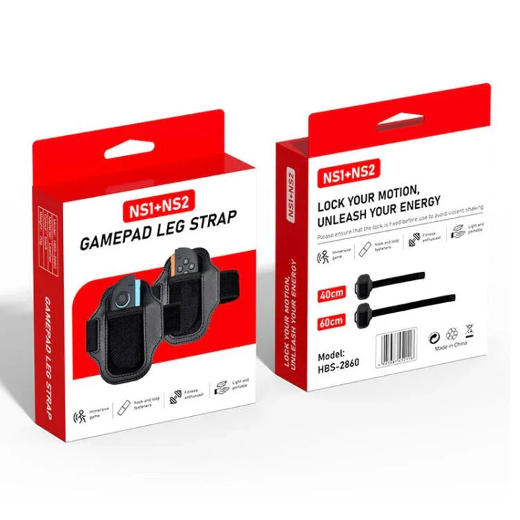 أحزمة رياضية قابلة للتعديل للساق Joy-Con 2 قطع لجهاز Nintendo Switch 2 من iPlay HBS-2860