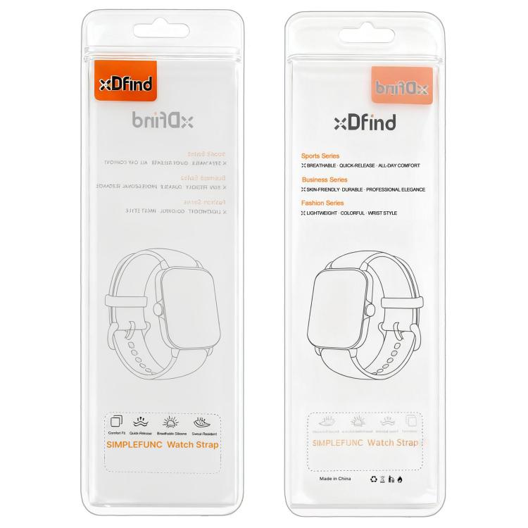 xDfind Metal Connector Nylon Braided Loop Watch Band, For Xiaomi Smart Band 10 / 9 / 8 / NFC
