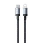 كابل بيانات شحن مضفر WK WDC-99 Kingkong Ruike Series بقوة 35W USB-C / Type-C إلى 8 Pin، الطول: 1 متر، Type-C إلى 8 Pin