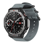 xDfind Ring Buckle Nylon Canvas Watch Band, For Amazfit T-Rex 3