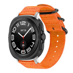xDfind Ring Buckle Nylon Canvas Watch Band, For Samsung Galaxy Watch Ultra / Ultra 2025, For Samsung Galaxy Watch8 / 8 Classic, For Samsung Galaxy Watch 7 / 6 / 5 / FE, For Samsung Galaxy Fit3 SM-R390