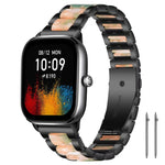 xDfind Three Beads Metal Resin Watch Band, 14mm, 18mm, 20mm, 22mm