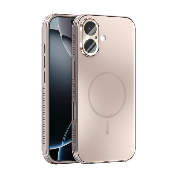 غطاء هاتف ABEEL مع تبديد الحرارة، غير لامع مع MagSafe وفيلم عدسة، لهواتف iPhone 17e / 16e، iPhone 17 Pro Max، iPhone 17 Pro، iPhone 17، iPhone Air، iPhone 16 Pro Max، iPhone 16 Pro، iPhone 16 Plus