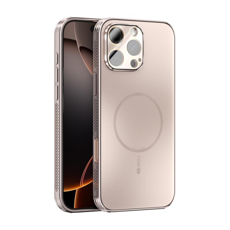 غطاء هاتف ABEEL مع تبديد الحرارة، غير لامع مع MagSafe وفيلم عدسة، لهواتف iPhone 17e / 16e، iPhone 17 Pro Max، iPhone 17 Pro، iPhone 17، iPhone Air، iPhone 16 Pro Max، iPhone 16 Pro، iPhone 16 Plus